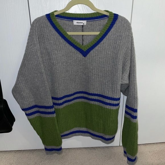 I.AM.GIA | Sweaters | Danielle Guizio Oversized Varsity Sweater | Poshmark